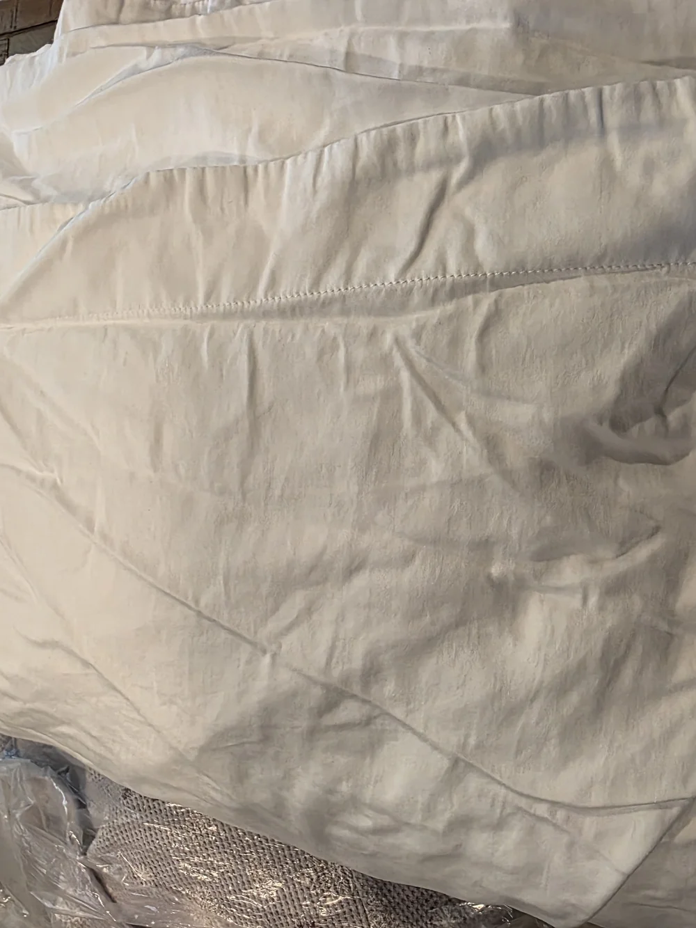 Quince Signature Giza Cotton Sateen Duvet Cover - King/Cal-King - White